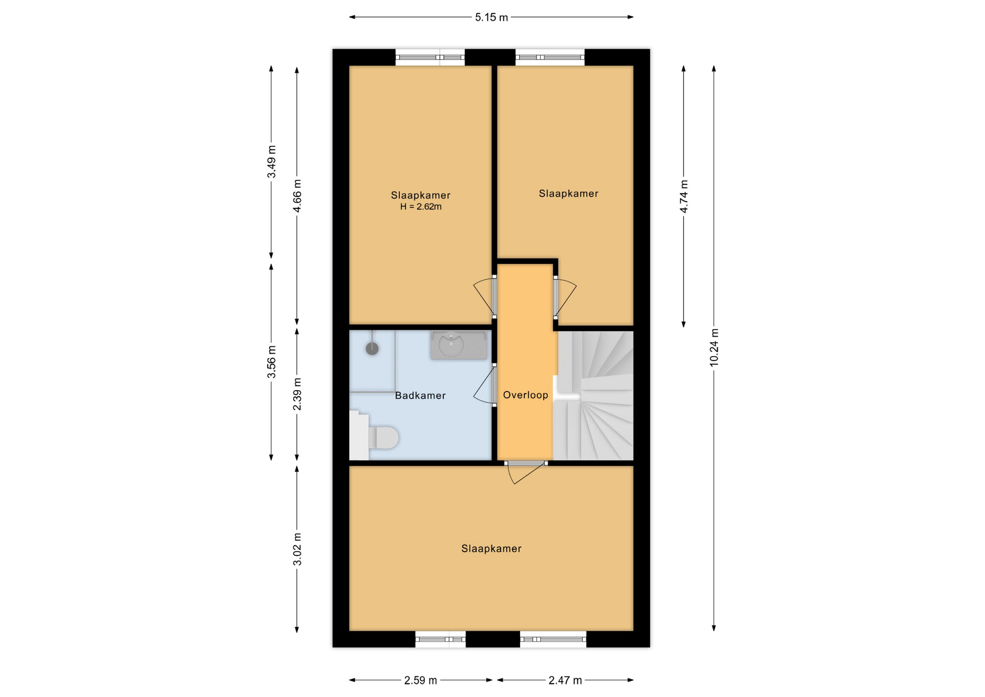 Kreilerhof 22 , 2151 PJ Nieuw-vennep map